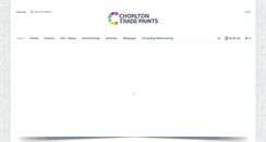 Desktop Screenshot of chorltontradepaints.co.uk